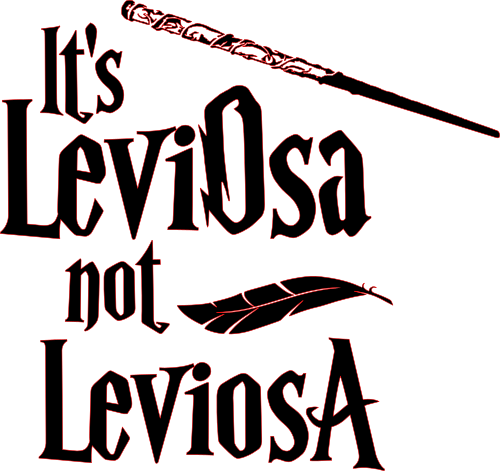 its leviOsa not leviosA