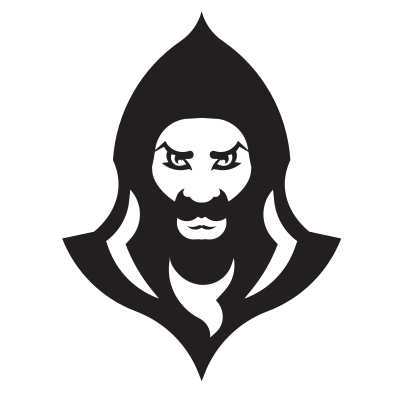 wizard face silhouette